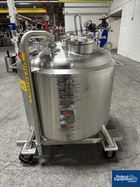 Image of 600 Liter DCI Jacketed Receiver Vessel, Hastelloy C22, 45/150# 05