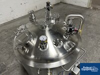 Image of 600 Liter DCI Jacketed Receiver Vessel, Hastelloy C22, 45/150# 08
