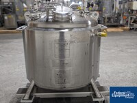 Image of 600 Liter DCI Jacketed Receiver Vessel, Hastelloy C22, 45/150# 06