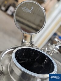 Image of 600 Liter DCI Jacketed Receiver Vessel, Hastelloy C22, 45/150# 11