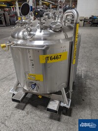 Image of 600 Liter DCI Jacketed Receiver Vessel, Hastelloy C22, 45/150# 06