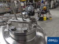 Image of 600 Liter DCI Jacketed Receiver Vessel, Hastelloy C22, 45/150# 10