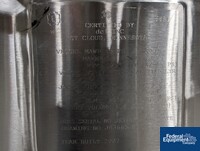 Image of 150 Liter DCI Jacketed Receiver Vessel, Hastelloy C22, 45/150# 02