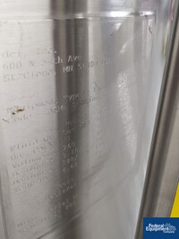 Image of 150 Liter DCI Jacketed Receiver Vessel, Hastelloy C22, 45/150# 04