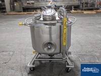 Image of 150 Liter DCI Jacketed Receiver Vessel, Hastelloy C22, 45/150# 06
