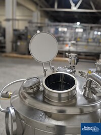 Image of 150 Liter DCI Jacketed Receiver Vessel, Hastelloy C22, 45/150# 10
