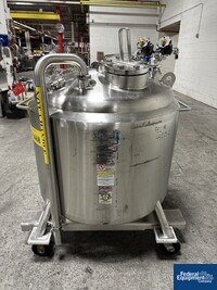 Image of 600 Liter DCI Jacketed Receiver Vessel, Hastelloy C22, 45/150# 05
