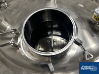 Image of 600 Liter Precision Stainless Jacketed Receiver Vessel, 316L S/S, 45/100# 09