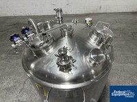 Image of 600 Liter Precision Stainless Jacketed Receiver Vessel, 316L S/S, 45/100# 07