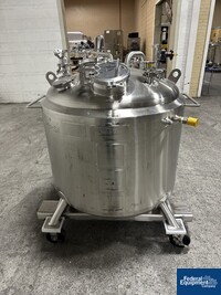 Image of 600 Liter DCI Jacketed Receiver Vessel, Hastelloy C22, 45/150# 08