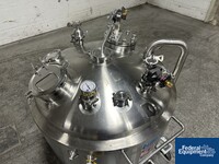 Image of 600 Liter DCI Jacketed Receiver Vessel, Hastelloy C22, 45/150# 09