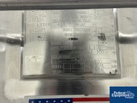 Image of 600 Liter Precision Stainless Jacketed Receiver Vessel, 316L S/S, 45/100# 03