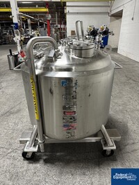 Image of 600 Liter DCI Jacketed Receiver Vessel, Hastelloy C22, 45/150# 05