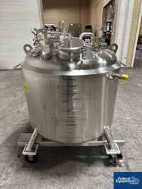 Image of 600 Liter DCI Jacketed Receiver Vessel, Hastelloy C22, 45/150# 07