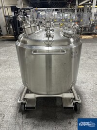 Image of 600 Liter DCI Jacketed Receiver Vessel, Hastelloy C22, 45/150# 07