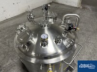 Image of 600 Liter DCI Jacketed Receiver Vessel, Hastelloy C22, 45/150# 09