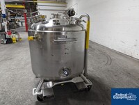 Image of 600 Liter Precision Stainless Jacketed Receiver Vessel, 316L S/S, 45/100# 04