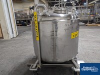Image of 600 Liter Precision Stainless Jacketed Receiver Vessel, 316L S/S, 45/100# 05