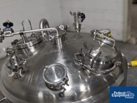 Image of 600 Liter Precision Stainless Jacketed Receiver Vessel, 316L S/S, 45/100# 07