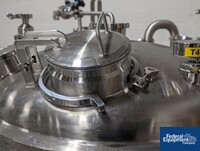 Image of 600 Liter Precision Stainless Jacketed Receiver Vessel, 316L S/S, 45/100# 08
