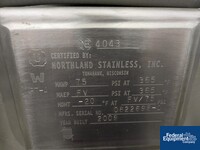 Image of 100 Gal Northland Stainless Receiver, S/S, 75# 02