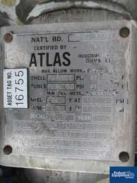 Image of 32 sq ft Atlas Heat Exchanger, s/s, 100/150# 07