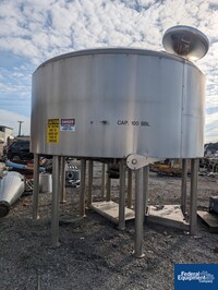 Image of 3,100 Gal Mash Tun Process Vessel, S/S 03