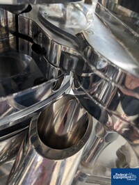 Image of Riva Piccola Bilayer Rotary Tablet Press model BD 7+7, B & D Tooling, 14 Station 13