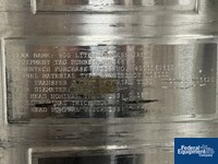 Image of Used 600 liter DCI Jacketed Receiver Vessel, Hastelloy C22, 45/150# 03