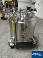 Image of Used 600 liter DCI Jacketed Receiver Vessel, Hastelloy C22, 45/150# 05