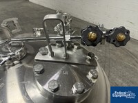 Image of Used 600 liter DCI Jacketed Receiver Vessel, Hastelloy C22, 45/150# 11