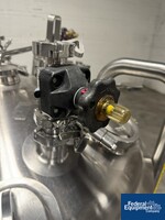 Image of Used 600 liter DCI Jacketed Receiver Vessel, Hastelloy C22, 45/150# 12