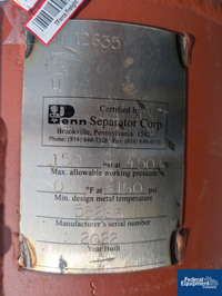 Image of 500 Gal DeDietrich Glass Lined Reactor, 100/100# 19