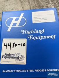 Image of 240 Liter Highland Receiver Tank, 316 S/S, 14.9# 17