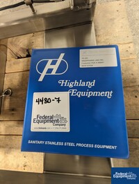 Image of 80 Liter Highland Agitated Receiver Tank, 316 S/S 17