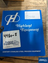 Image of 160 Liter Highland Agitated Receiver Tank, 316 S/S 17