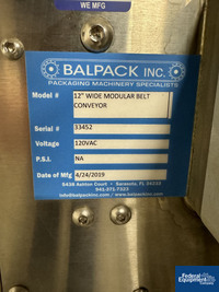 Image of 12" x 260" Balpack Slat Conveyor 02