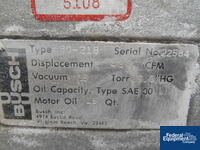 Image of Busch Vacuum Pump, Type 630-218, 25 HP 07