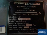 Image of Atlantic Research Helicone Mixer, Model 2CV, S/S 08