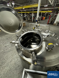 Image of 1,200 Liter Precision Stainless Reactor, 316L S/S, 45/100# 10