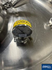 Image of 1,200 Liter Precision Stainless Reactor, 316L S/S, 45/100# 13