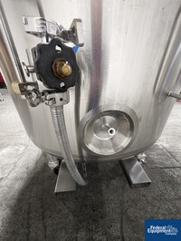 Image of 1,200 Liter Precision Stainless Reactor, 316L S/S, 45/100# 12