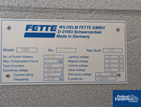 Image of Fette 1200 Rotary Tablet Press 04