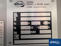 Image of 10 Liter Diosna High Shear Mixer, S/S, Model P/VAC 10/60 02