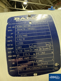 Image of 500 Liter DCI Reactor, Hastelloy C22, 45/150# 10