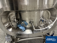 Image of 500 Liter Precision Stainless Reactor, 316 S/S, 45/100# 18