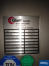 Image of CM 500 GLATT BIN BLENDER, 520 KG 05