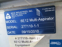 Image of Kice Multi Aspirator, Model 6E12, S/S 06