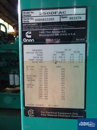 Image of 250 kW Cummins 250DFAC Diesel Generator Set 16