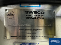 Image of 40" Sweco Screen, S/S, 2 Deck 03